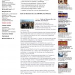 Pressebericht Velden Gemeindewebsite 11/2008 - Screenshot von Website