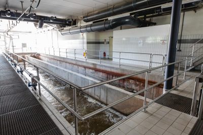 Sand- und Fettfangbecken, AWV WW :: Foto © Helmut Bolesch