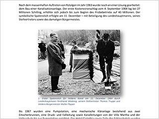 1964-1974: 100 Jahre Wasserwirtschaft