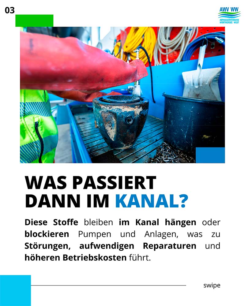 Warum das WC kein Mistkübel ist!  Bild 3
