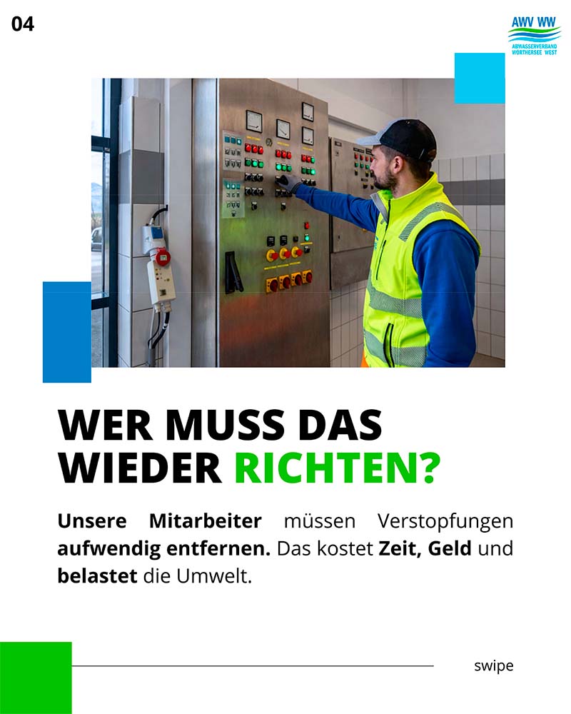 Warum das WC kein Mistkübel ist!  Bild 4