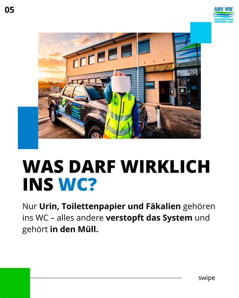 Warum das WC kein Mistkübel ist!  Bild 5