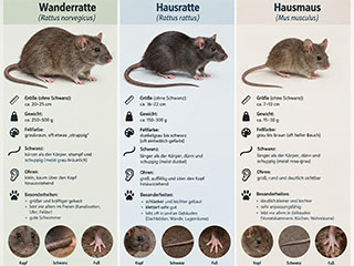 Unser unterirdisches Kanalsystem ist mehr als nur Infrastruktur – Es kann auch ein Lebensraum für Tiere sein. - Vorschaubild zum Artikel Ratten Information